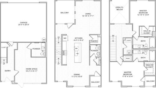 Boardwalk at Millenia Townhome TH2