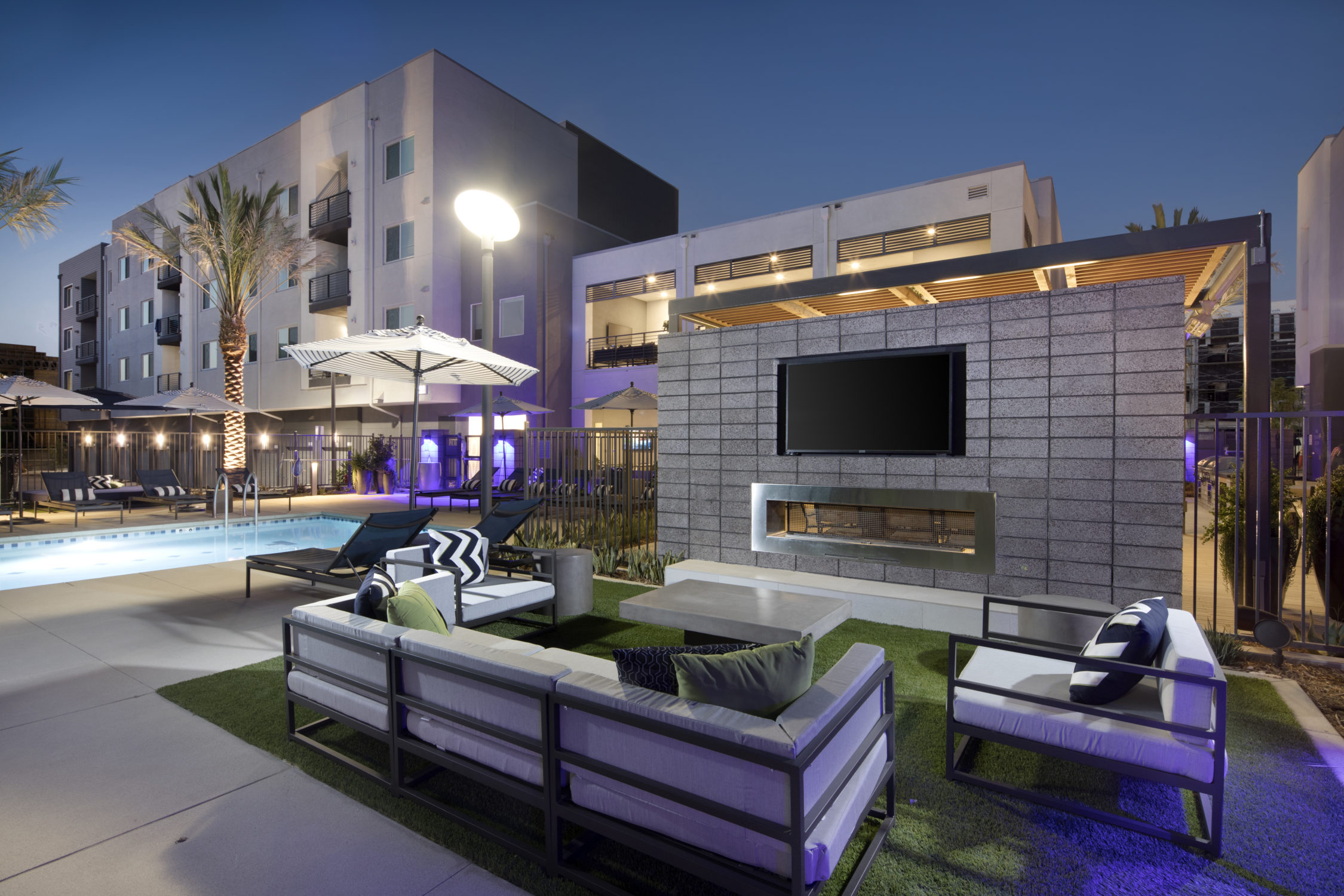 Boardwalk at Millenia Pool Area